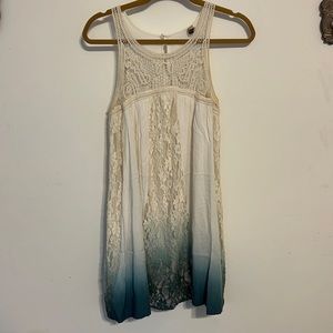 Boho vintage dress-  medium
